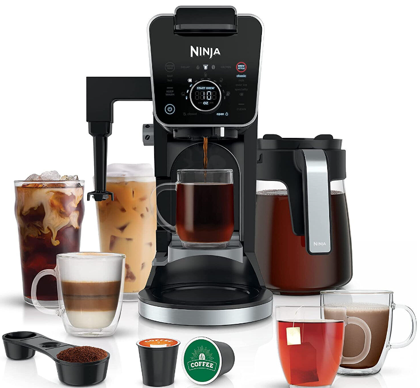 Ninja DualBrew Pro Specialty 12-Cup Coffee Maker, 4 Brew Styles & Frother CFP301